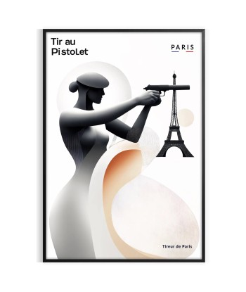 Tir Au Pistolet Paris Poster acheter en ligne