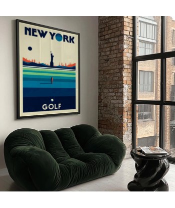 Golf New York 2 Poster s'inspire de l'anatomie humaine