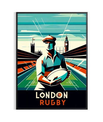 London Rugby Poster Dans la société mordern