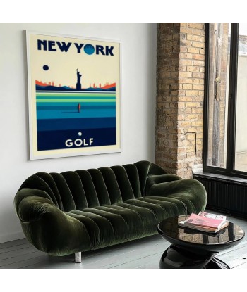 Golf New York 2 Poster s'inspire de l'anatomie humaine