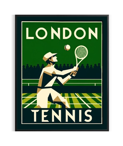 London Tennis 7 Poster Fin de série