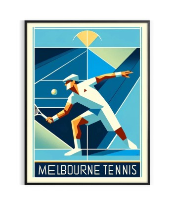 Melbourne Tennis 4 Poster rembourrage situé sous