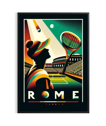 Rome Tennis 4 Poster brillant des détails fins