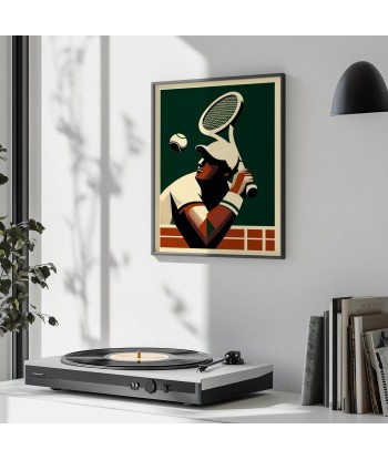 Tennis Player 1 Poster Dans la société mordern