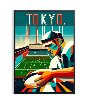 Tokyo Rugby Poster commande en ligne