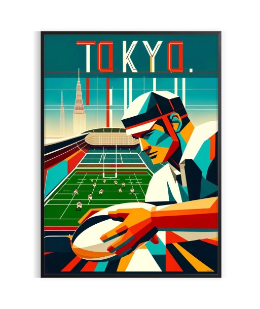 Tokyo Rugby Poster commande en ligne