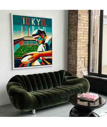 Tokyo Rugby Poster commande en ligne