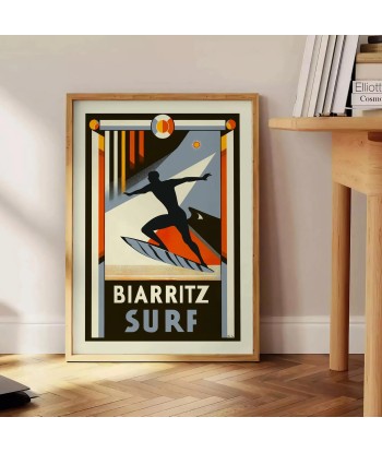 Biarritz Surf Poster 1 à prix réduit toute l'année