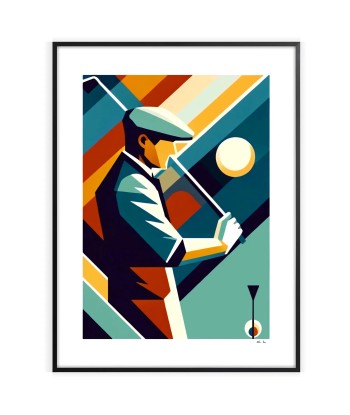 Affiche Golf Poster Vintage Economisez 