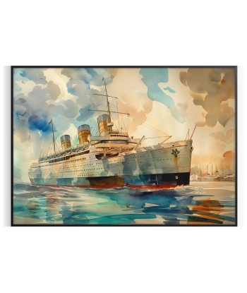 Affiche Voyage Affiche Déco, Style Peinture, Affiche 3 de pas cher