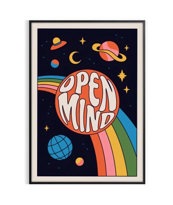 Open Mind Groovy Poster la chaussure