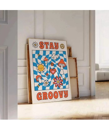 Stay Groovy Wall Art ou a consommer sur place