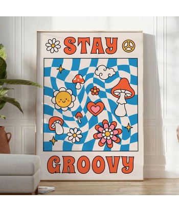 Stay Groovy Wall Art ou a consommer sur place