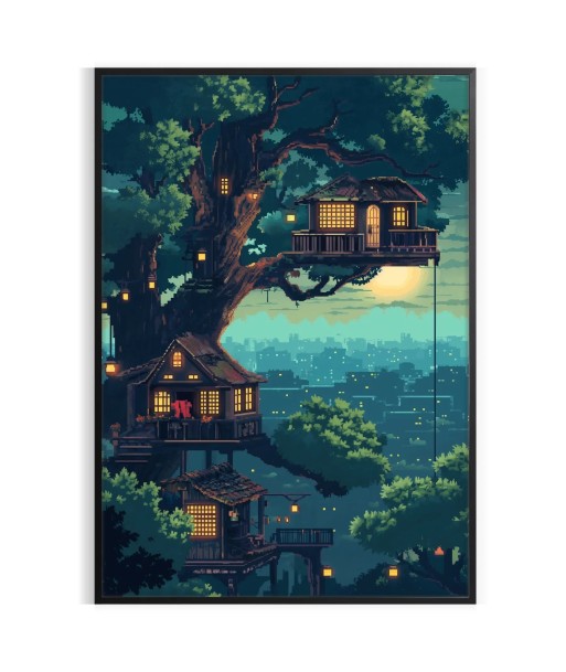 Pixel Affiche Poster en stock