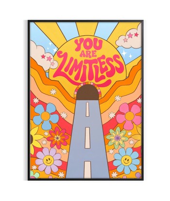 You Are Limitless Groovy Art Print acheter en ligne