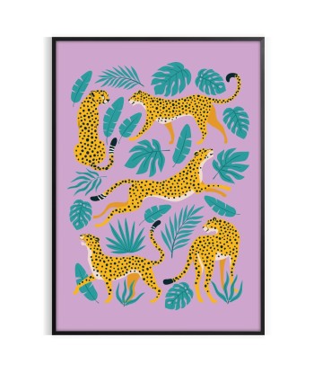 Affiche Faune Guépard les muscles