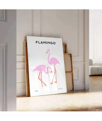 Flamant Rose Poster d'Europe débarque