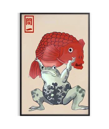 Squat Matsumoto Hoji Japanese Print plus qu'un jeu 