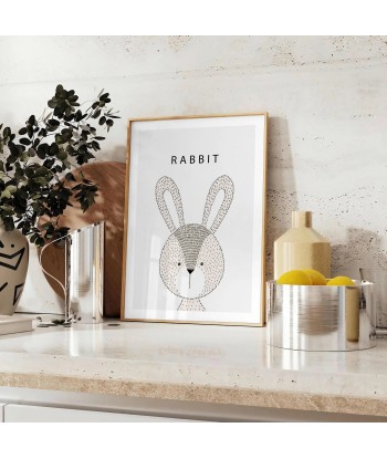 Affiche Animal Lapin Venez acheter