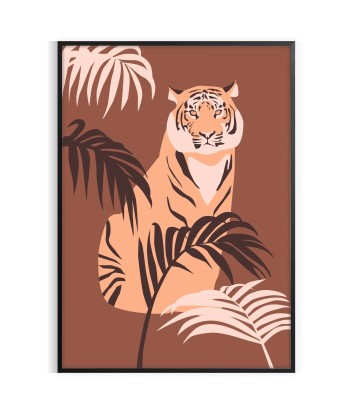 Affiche Animalier Tigre du meilleur 