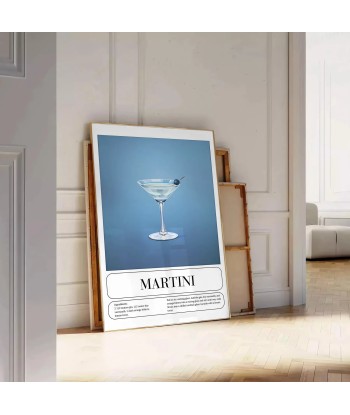 Martini Cocktail Poster acheter