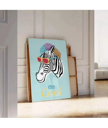 Affiche Animal Zèbre pas cher 