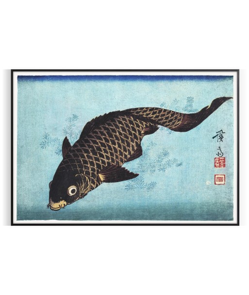 Fish Vintage Japanese Poster acheter