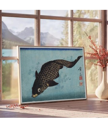 Fish Vintage Japanese Poster acheter