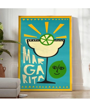 Margarita Cocktail Print destockage