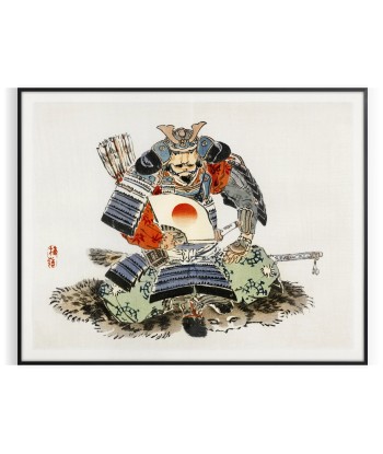 Soldier Vintage Japanese Wall Print Par le système avancé 