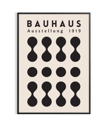 Affiche Abstrait Bauhaus shop