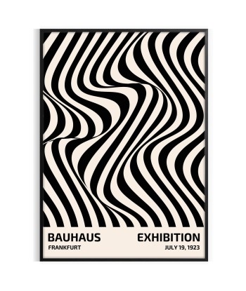 Affiche Tendance Bauhaus brillant des détails fins