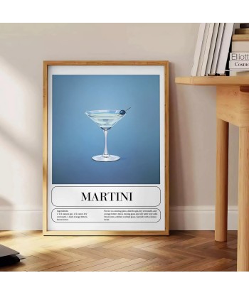 Martini Cocktail Poster acheter