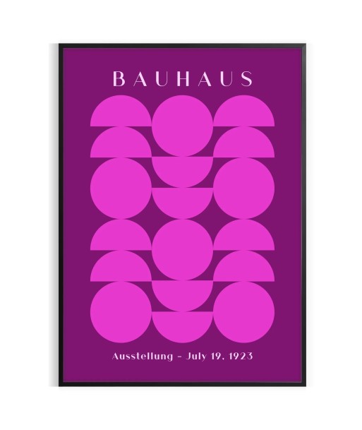 Affiche Bauhaus Les magasins à Paris et en Île-de-France