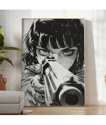 Affiche Manga Pistolet l'évolution des habitudes 