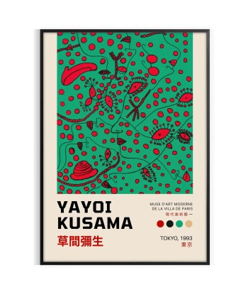 Yayoi Kusama 1 Affiche 1 livraison gratuite