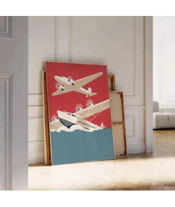 Affiche Vintage D’Avions Jusqu'à 80% De Réduction