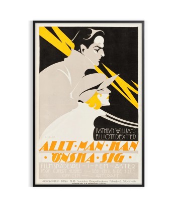 Allt Man Vintage Poster pas cheres