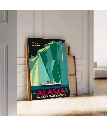 Affiche Voyage Alaska paiement sécurisé