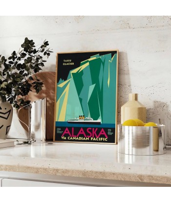 Affiche Voyage Alaska paiement sécurisé