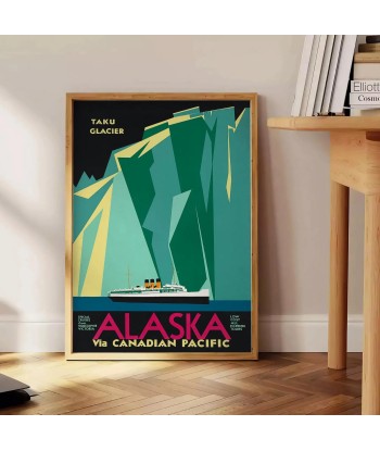 Affiche Voyage Alaska paiement sécurisé