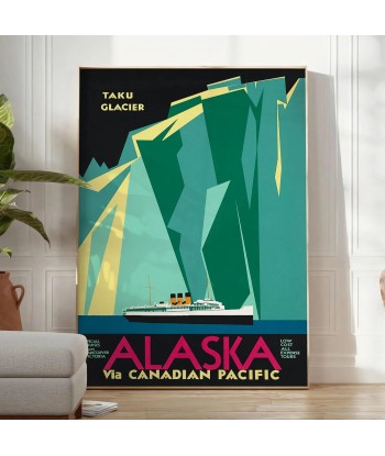 Affiche Voyage Alaska paiement sécurisé