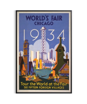 Affiche Voyage Chicago Poster sélection de produits