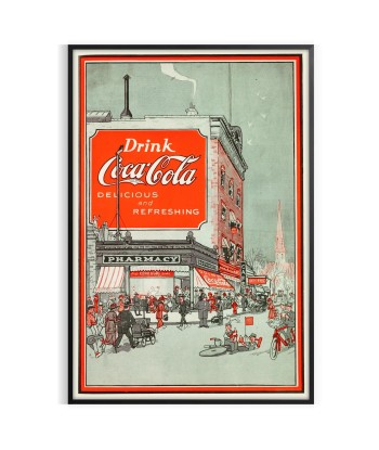 Affiche Pub Coca Cola d'Europe débarque