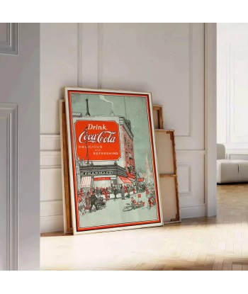 Affiche Pub Coca Cola d'Europe débarque