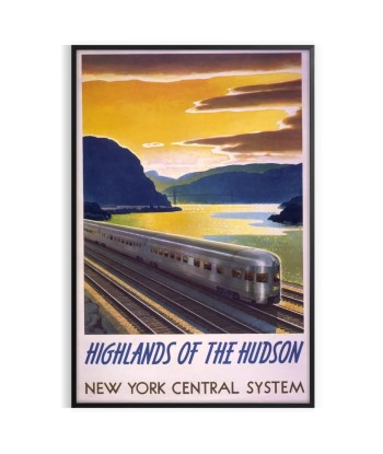 Highlands Of The Hudson New York Affiche Voyage Affiche les muscles