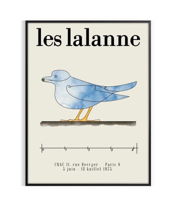 Affiche Vintage Les Lalanne vous aussi creer 