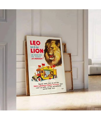 Affiche Voyage Lion chez Cornerstreet bien 