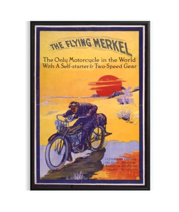 Affiche Voyage Moto Poster vous aussi creer 