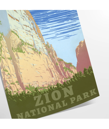 Affiche Voyage Parc National la livraison gratuite